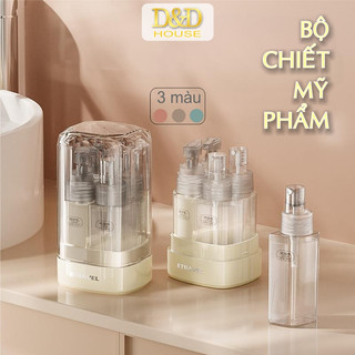 Bộ chiết mỹ phẩm du lịch cao cấp 5 trong 1 - ETRAVEL sub-bottling