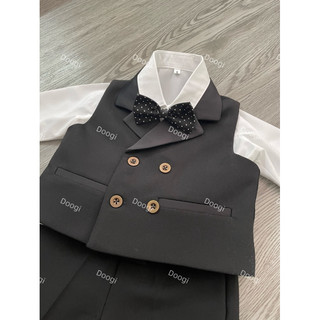 Vest gi-lê cho công tử nhí diện nhân dịp thôi nôi, sinh nhật, sự kiện