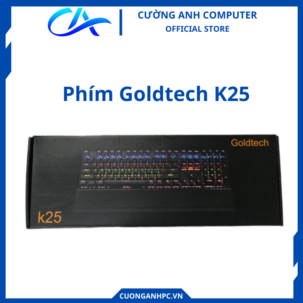 Bàn phím Goldtech K25 có Led