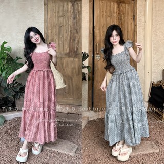 Váy tay tiên dáng dài chân xòe đuôi cá mặc đi biển chuẩn bài hàng QCCC
