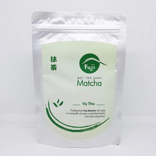 Bột trà xanh fuji matcha vụ xuân hè thu 100gr
