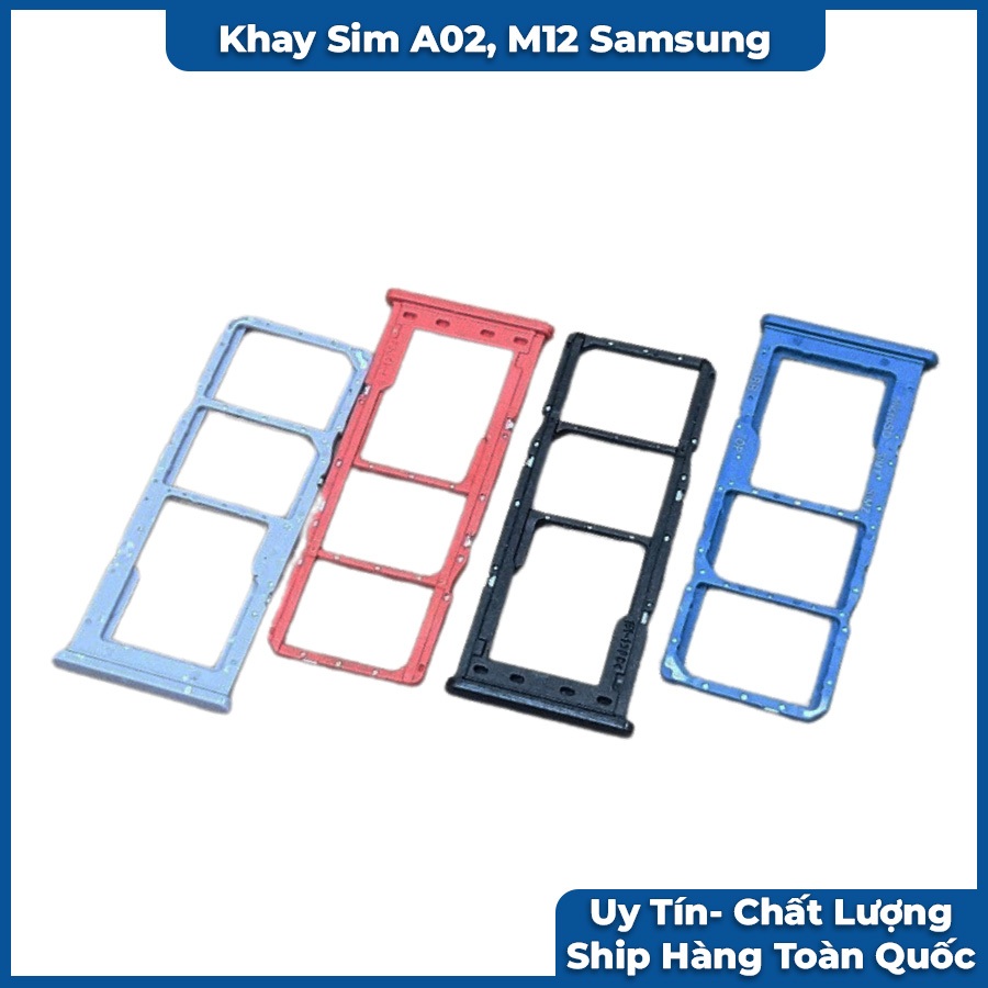 Khay sim a02, m12 samsung