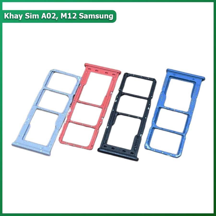 Khay sim a02, m12 samsung