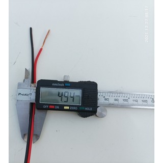 Dây điện đôi đỏ đen  1 mét