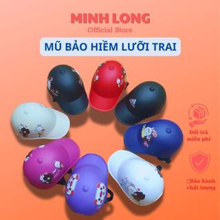 Mũ bảo hiểm thời trang , mũ bảo hiểm lưỡi trai nam nữ giá rẻ