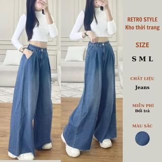 Quần jean ông rộng cắt gấu - Retrostyle - QuanjeancatgauQ9520_P13K11
