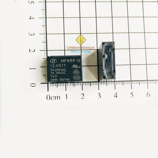 Combo 10 chiếc hf46f-g-12-hs1 relay 12v 7a 250v 4 chân