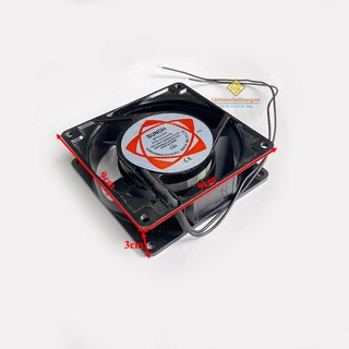 2 chiếc quạt tản nhiệt SUNON 9x9x3cm 220VAC