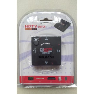 Bộ gộp cổng hdmi gộp 3 cổng tín hiệu vào cho 1 cổng hdmi ra hỗ trợ độ phân giải cao 1080p