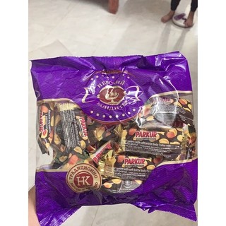 Kẹo socola nga hỗn hợp caramel đậu phộng hoa quả tapkyp gói/ kẹo cten xanh hạt dẻ gói 500g chính hãng nga