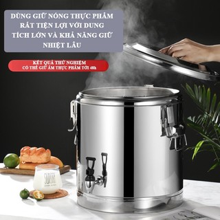 Bình inox ủ trà vòi nóng lạnh, giữ nhiệt cao cấp nhiều kích cỡ