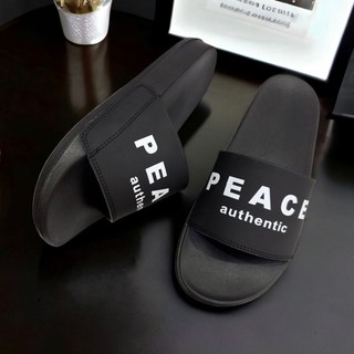 Dép quai ngang PEACE nam nữ phong cách thời trang, đế API mềm nhẹ cao cấp chống trơn trượt D7762