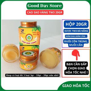 Cao sao vàng 20g Dược TW3 ( Dầu Cù Là ) - Golden star Balm
