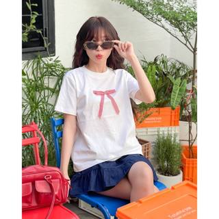 Áo thun babytee đính nơ the c.i.u - bambi baby tee