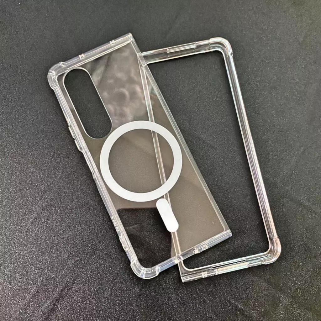 Samsung galaxy Z Fold 7 6 5 / Z Fold 3 / Z Fold 4 / Z FOLD 7 / Z FOLD7 - Ốp lưng trong suốt hỗ trợ s