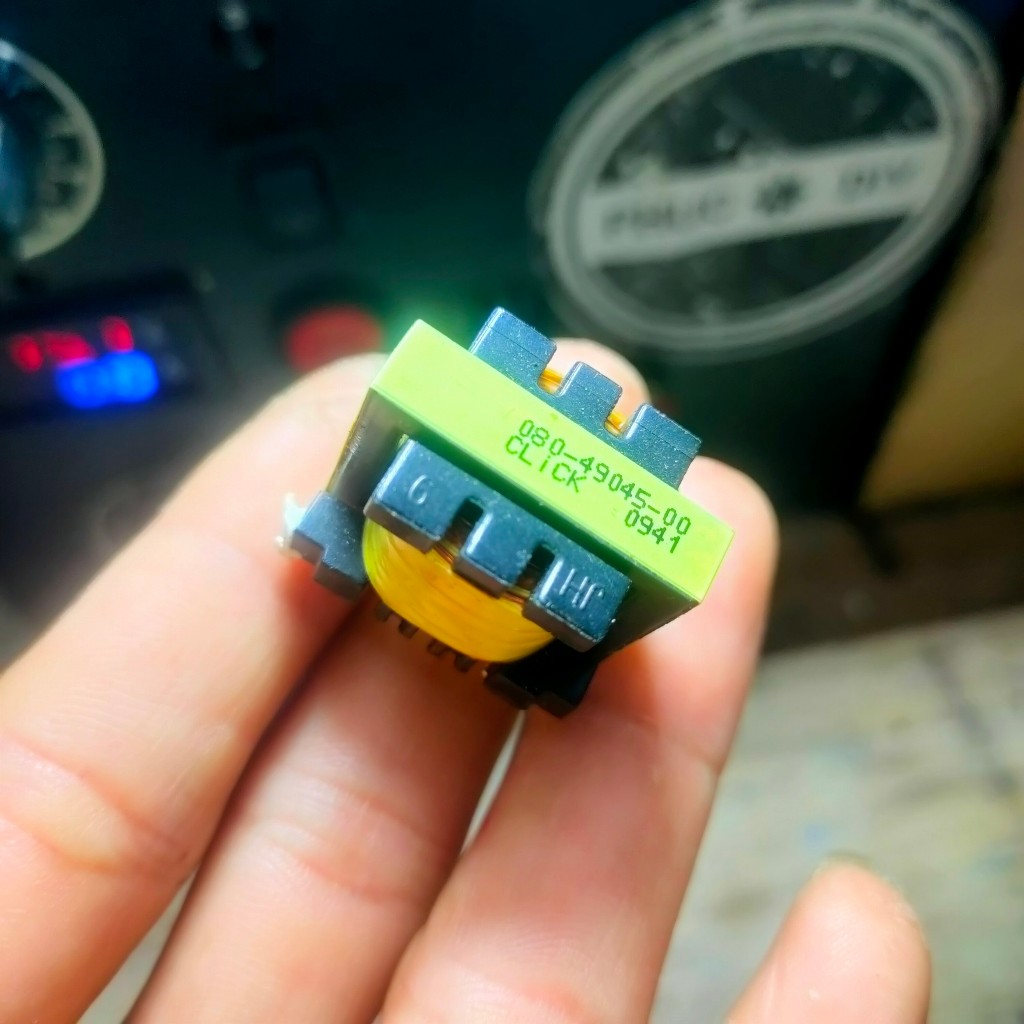 Biến áp xung EE25 nguồn sạc tg1000 24v MSP:202