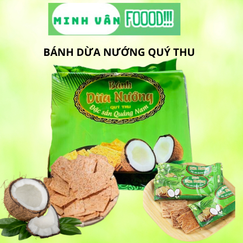 Bánh dừa nướng Quý Thu - Đặc sản Quảng Nam giòn tan siêu ngon