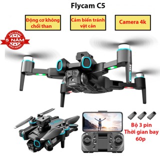 Flycam giá rẻ động cơ không chổi than, Plycam có cảm biến chống va chạm, Thời gian bay 20P
