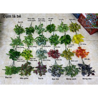 Cây giả 🌺freeship🌺 cành lá giả trang trí phòng