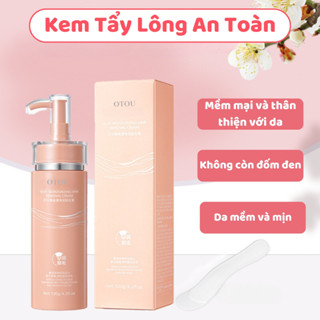 Wax Lông Otou 100g, Kem Tẩy Lông Nhẹ Nhàng Không Đau Rát Thích Hợp Cho Mọi Loại Da, Tẩy Lông Vùng Bikini Chân Nách Tay