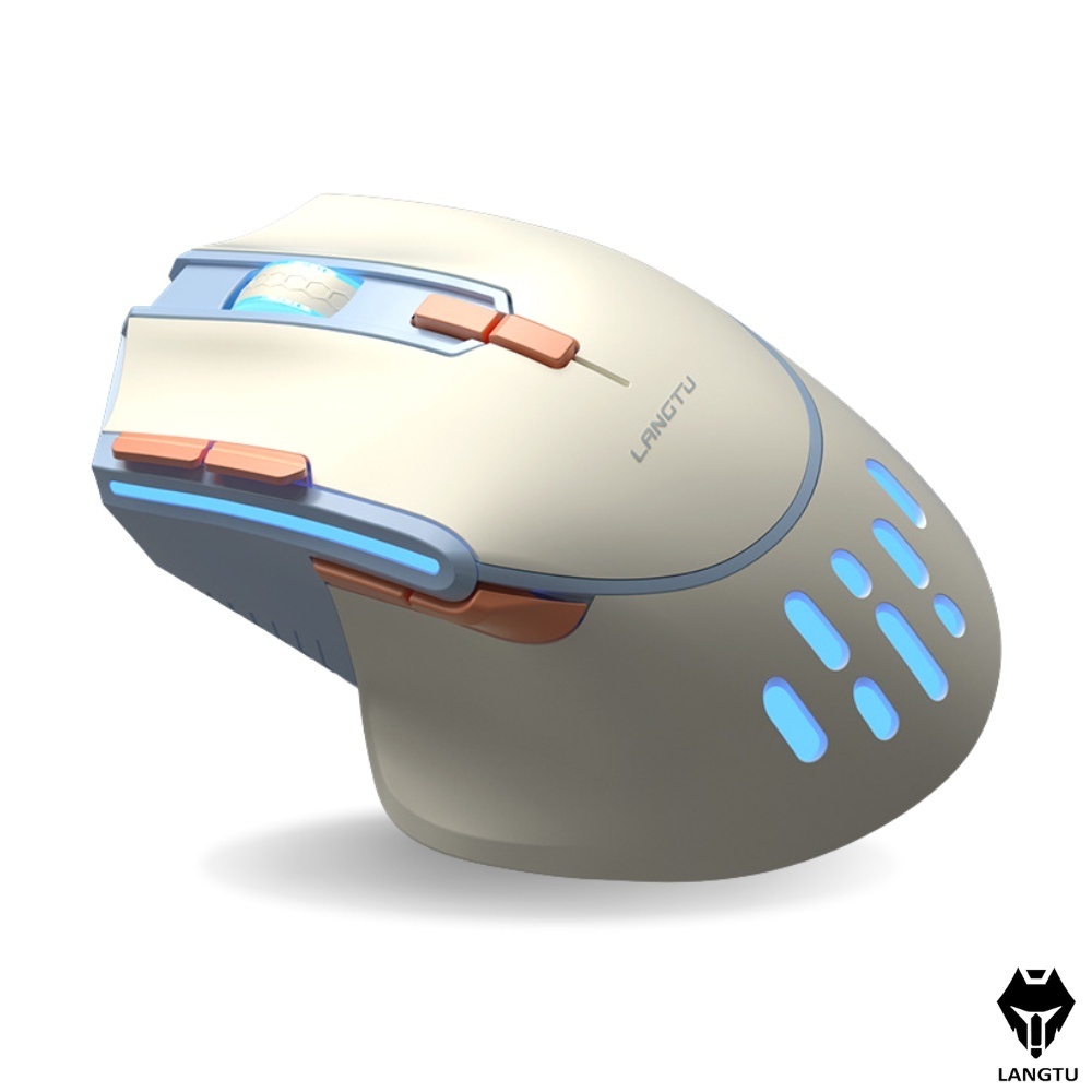 Chuột máy tính LANGTU G3 có dây, không dây chính hãng, có đèn Led RGB, độ nhạy cao, gaming văn phòng | BigBuy360 - bigbuy360.vn
