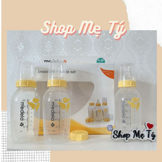Bình núm ti / bình trữ sữa medela nhập air mỹ an toàn trữ sữa cho bé 250ml