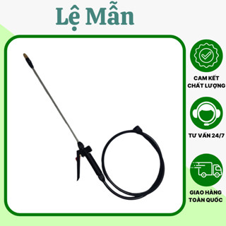 Combo Dây Dẫn Nước Tay Bóp Và Cần Phun Bình Tưới Cây Dudaco 4 L Và 8L