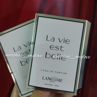 Vial mẫu thử nước hoa nữ La vie est EDP
