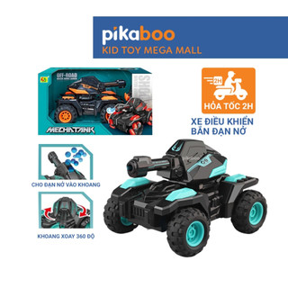 Xe tăng điều khiển từ xa bắn hạt nở Pikaboo, thiết kế xe mới lạ bắt mắt, di chuyển trên mọi địa hình