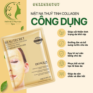 Mặt Nạ Thủy Tinh Vàng Collagen Bioaqua