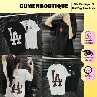 Áo Thun Nam Mờ Lờ Bê In Hai Mặt Mix Chữ L A Đỏ Nhỏ Mặt Sau Cực Nét - Áo Phông Nam M L B In Chữ Chất