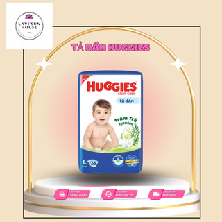 (MẪU MỚI TRAM TRA)Tã dán HUGGIES skin care mẫu mới M76/L68/XL62/XXL56XX56
