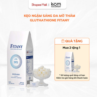 Kẹo ngậm hỗ trợ sáng da, mờ thâm vitamin c glutathione 3000mg fitany