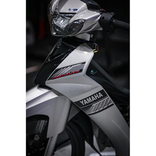 tem sirius bạc đen decal 3 lớp - tem chế