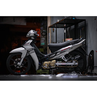 tem sirius bạc đen decal 3 lớp - tem chế