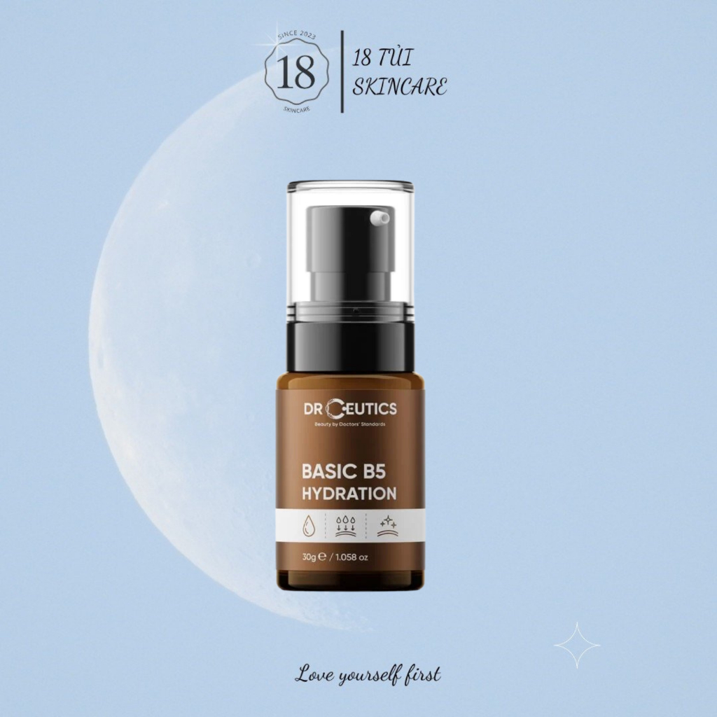 DRCEUTICS Serum B5 Basic Hydration 5% DrCeutics Cho Da Dầu Mụn