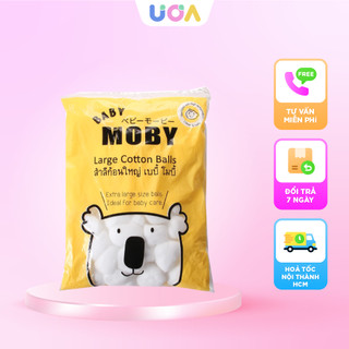 Moby - bông viên moby đa năng - vàng - nhỏ - bon14900101