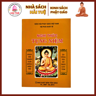 Sách - nghi thức tụng niệm