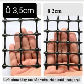 Cuộn lưới nhựa dẻo cao 1m × 50m dùng làm chuồng trại , làm vườn , quây ao nuôi