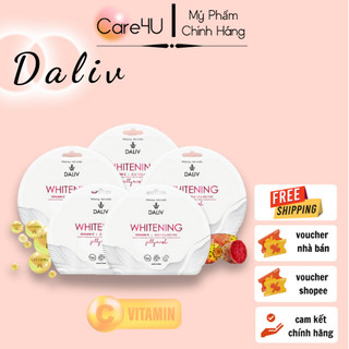 Combo 5 Mặt nạ dưỡng da Daliv tinh chất vitamin C làm sáng da và chống oxy hóa 30g