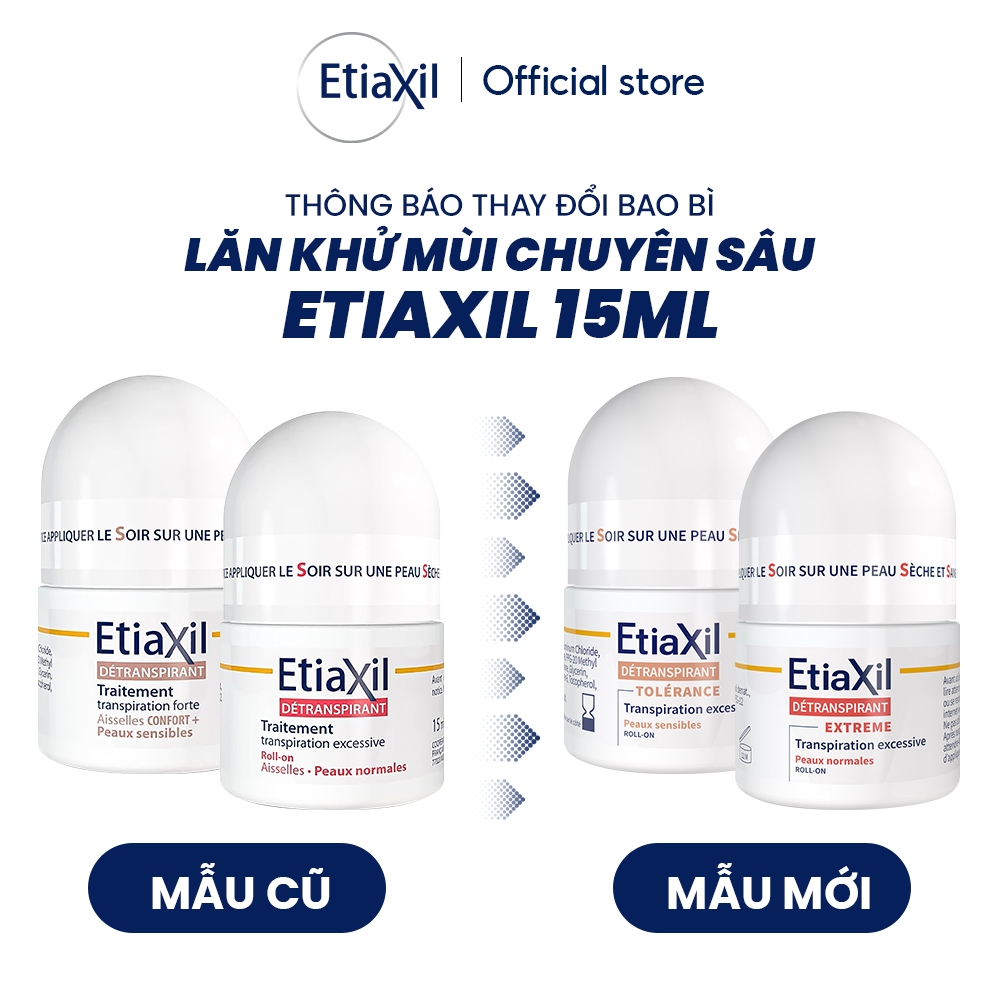 Lăn Khử Mùi Và Ngăn Mồ Hôi Chuyên Sâu Etiaxil 15ml | BigBuy360 - bigbuy360.vn