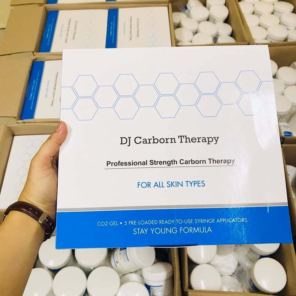 Mặt nạ thải độc CO2, thải độc da DJ CARBON THERAPY(Lẻ 1 ống , 1 mặt nạ)