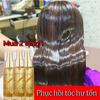 Tinh dầu chăm sóc tóc 100ml Phục hồi uốn nhuộm hư tổn khô xơ giữ nếp mượt tóc Giảm tóc nhờn Chăm sóc tóc