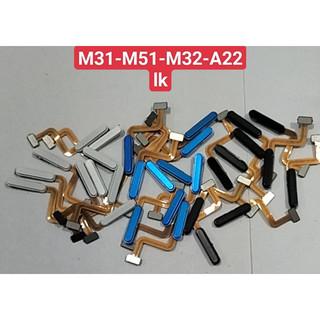 Cáp cảm biến vân tay flex cho sam sung m31-m51-m32-a22 lk/ nút nguồn home samsung m31-m51-m32-a22 lk-hàng chuẩ giá tốt