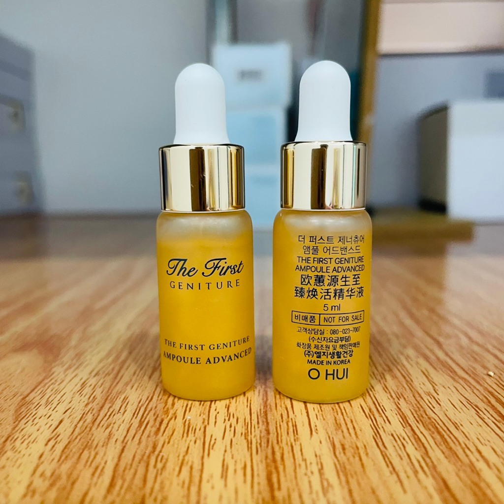 Chai tinh chất vàng Ohui the first 5ml