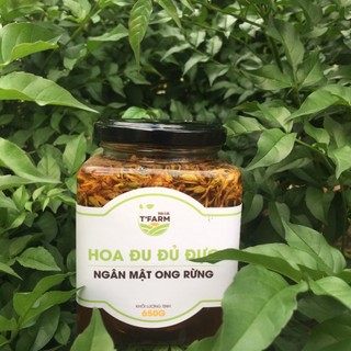 Hoa đu đủ đực ngâm mật ong rừng