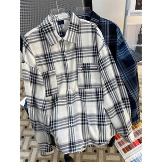 Áo Sơ Mi Nam Nữ Tay Dài From Rộng Dáng Xuông APT Unisex Áo Cadigan Chất Vải Cotton Dạ Kẻ Caro Phong Cách Trẻ Trung