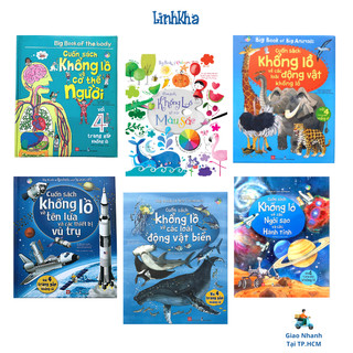 Sách Tương Tác - Big Book - Cuốn Sách Khổng Lồ - Nhiều Chủ Đề - Đinh Tị