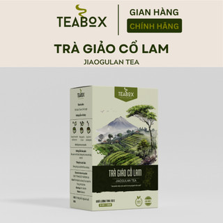  Trà Giảo Cổ Lam Tốt Cho Người Mỡ Máu Giảm Đường Huyết | Hộp 30 Túi Lọc x 3g TEABOX