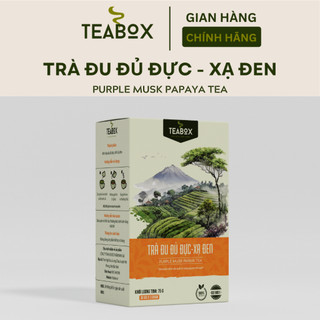  Trà Đu Đủ Đực Xạ Đen Tốt Cho Người Ung Bướu Ngăn Ngừa Ung Thư| 30 Túi Lọc x 3g TEABOX